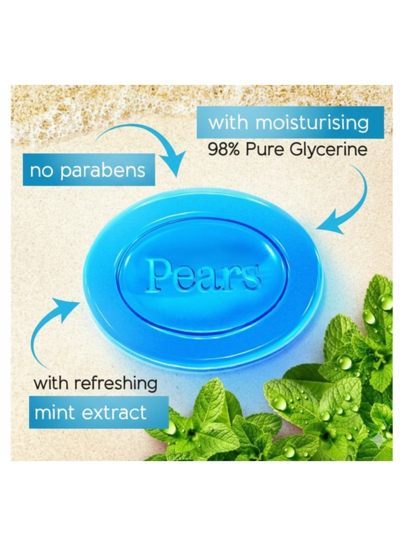 Pears 98% Glycerin and Natural Oils Soap,4 Pieces 125grams - Image 3
